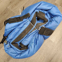 Hvy Stable Blanket, 0 legs *gc, stains, dirt, mnr snags
