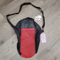 Nylon & Mesh Portable - Folding Feed Bag, bag *new, older
