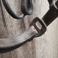 Bridle, Clinker Browband *vgc, mnr dirt & clean, stiff, tight keeper, mismatched browband

