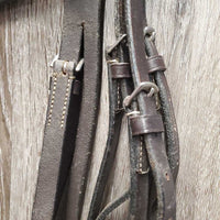 Bridle, Clinker Browband *vgc, mnr dirt & clean, stiff, tight keeper, mismatched browband