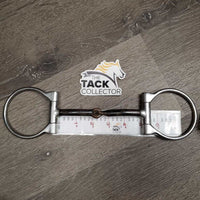 Med Sweet Iron Western Offset D Ring Bit *gc, clean & mnr dirt?residue, rubs, scratches, chews, rust, rough
