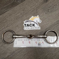 Thin Loose Ring Bradoon Bit *fair, clean, gouges, rusty, scrapes
