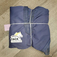 Rain Sheet, 2 legs, missing belly strap *gc/fair, 0 wpf, faded, dirt, rubs, repairs, mnr holes, snags, stains

