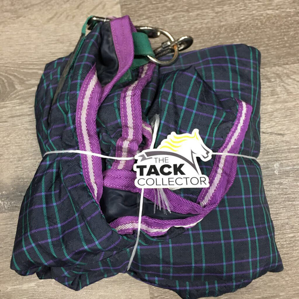 Hi Neck Rain Sheet, tail *vgc/gc, mnr wpf, snags, film, stains