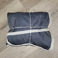 Rain Sheet, 2 legs *gc/fair, mnr wpf, older, repairs, dirt, dust, threads, snags, smells, rubs, hair
