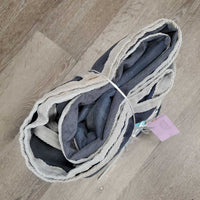 Rain Sheet, 2 legs *gc/fair, mnr wpf, older, repairs, dirt, dust, threads, snags, smells, rubs, hair
