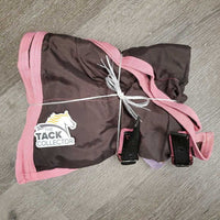 Nylon Stable Sheet, 2 legs *vgc, mnr stains, dirt, puckers, shrunk
