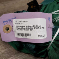 Nylon Closed Front Stable Sheet, 2 legs *like new
