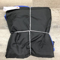 Closed Front Nylon Stable Sheet, "NSBA World Championship Show", 2 legs *xc/like new, v. mnr stains?
