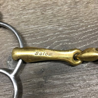 French Link Universal 2 Ring Big, Rubber Bit Guards, Center Lozenge *vgc/xc, clean, stain, scratches
