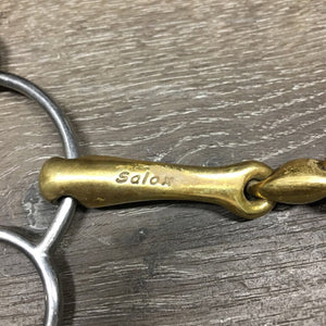 French Link Universal 2 Ring Big, Rubber Bit Guards, Center Lozenge *vgc/xc, clean, stain, scratches