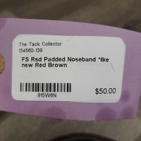 FS Rsd Padded Noseband *like new
