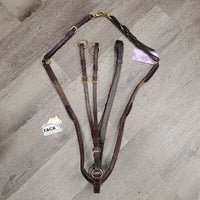 Rsd/FS Leather & Elastic Breastplate, snaps, Running Martingale *gc, v.dirty, hairy, xholes, scrapes
