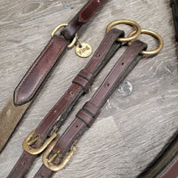 Rsd/FS Leather & Elastic Breastplate, snaps, Running Martingale *gc, v.dirty, hairy, xholes, scrapes
