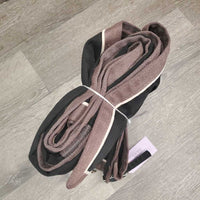 Cotton Stable Sheet, "King", stain lining, fleece wither *vgc, clean, pilly, mnr hair, threads, faded, repair