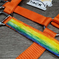 Nylon Halter, Ribbon, snap *like new