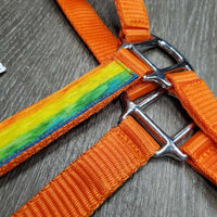 Nylon Halter, Ribbon, snap *like new

