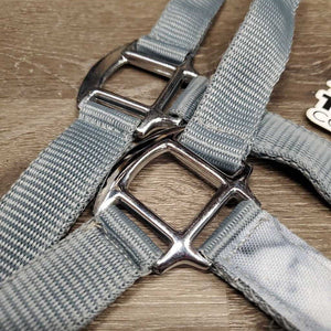 Nylon Halter, Ribbon, snap *like new