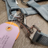 Nylon Halter, Ribbon, snap *like new