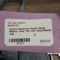 Nylon Halter, Ribbon, snap *like new
