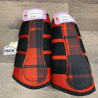 Pr Closed Mesh Boots, velcro *like new

