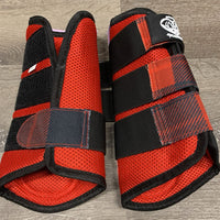 Pr Closed Mesh Boots, velcro *like new
