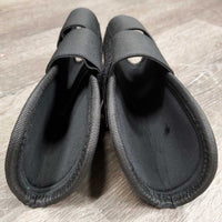 Pr Open Front & Hind Mesh Boots, velcro *like new, frayed/loose edges