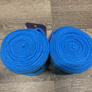 Pr Fleece Polos, ribbon *like new