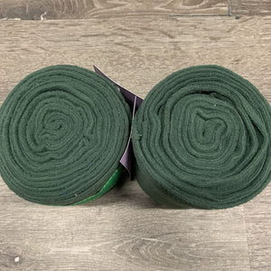 Pr Fleece Polos, ribbon *like new