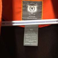 3/4 Soft Shell Coach Riding Jacket, detach hood, Mesh Lining *xc, wpf, added patch
