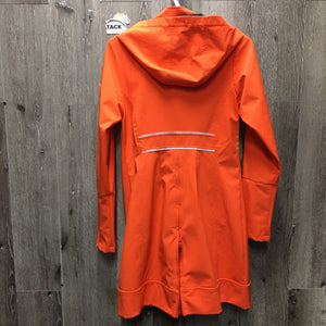 3/4 Soft Shell Coach Riding Jacket, detach hood, Mesh Lining *xc, wpf, added patch