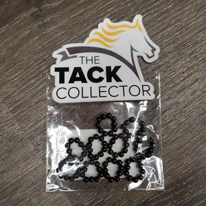 10 Beaded - Bling Braiding Elastics *new