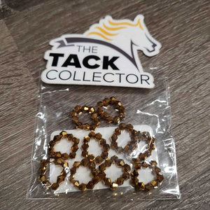 10 Beaded - Bling Braiding Elastics *new