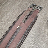 Nylon Web & Neoprene Girth, 1x els *gc, clean, rubs, faded, stains