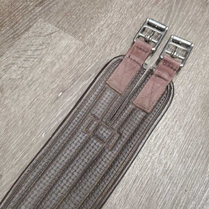 Nylon Web & Neoprene Girth, 1x els *gc, clean, rubs, faded, stains