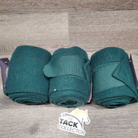 3 Fleece Polos *vgc, clean, mnr hairy, clumpy