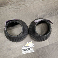 Soft Ribbed Rubber Bell Boots, Pull On *vgc/xc, clean, mnr film
