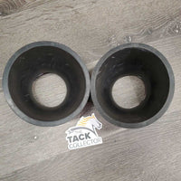 Soft Ribbed Rubber Bell Boots, Pull On *vgc/xc, clean, mnr film
