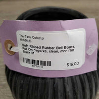Soft Ribbed Rubber Bell Boots, Pull On *vgc/xc, clean, mnr film