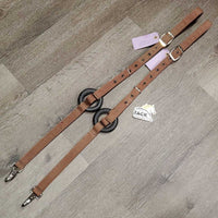 Thick Nylon Web Donut Side Reins *vgc, clean, mnr residue?film, older
