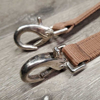 Thick Nylon Web Donut Side Reins *vgc, clean, mnr residue?film, older
