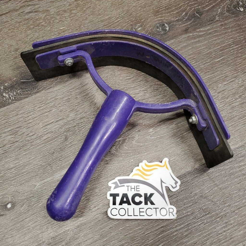 Plastic Sweat Scraper, handle *gc, v.dirty, marker, scratches