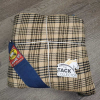 Hvy Cotton Stable Sheet, 0 legs *vgc, clean, mnr hair, rubs, snags, faded