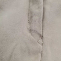 JUNIORS Euroseat Breeches *gc, unstitched seams, seam puckers, stiff zip, stained seat & legs, puckers, hairy velcro
