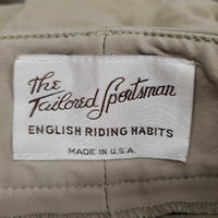 JUNIORS Euroseat Breeches *gc, unstitched seams, seam puckers, stiff zip, stained seat & legs, puckers, hairy velcro
