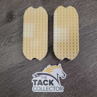 2 Stirrup Iron Grips, bag *new, discolored