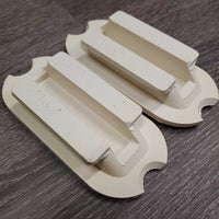 2 Stirrup Iron Grips, bag *new, discolored
