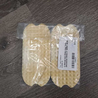 2 Stirrup Iron Grips, bag *new, discolored
