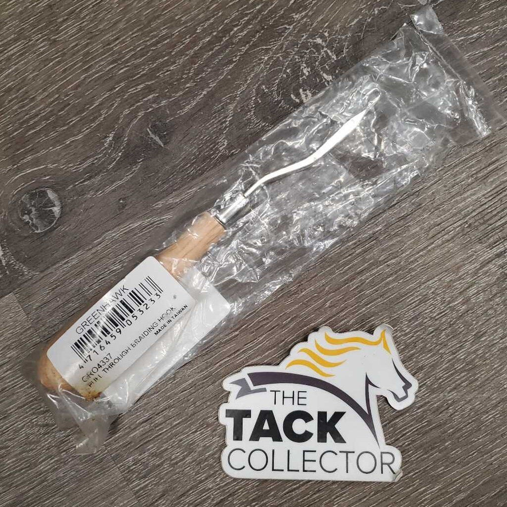 Wood Pull Through Braiding Hook, bag *new