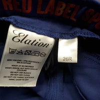 Euro Seat Breeches *gc, mnr faded, hair, snags, curled lining & seam puckers
